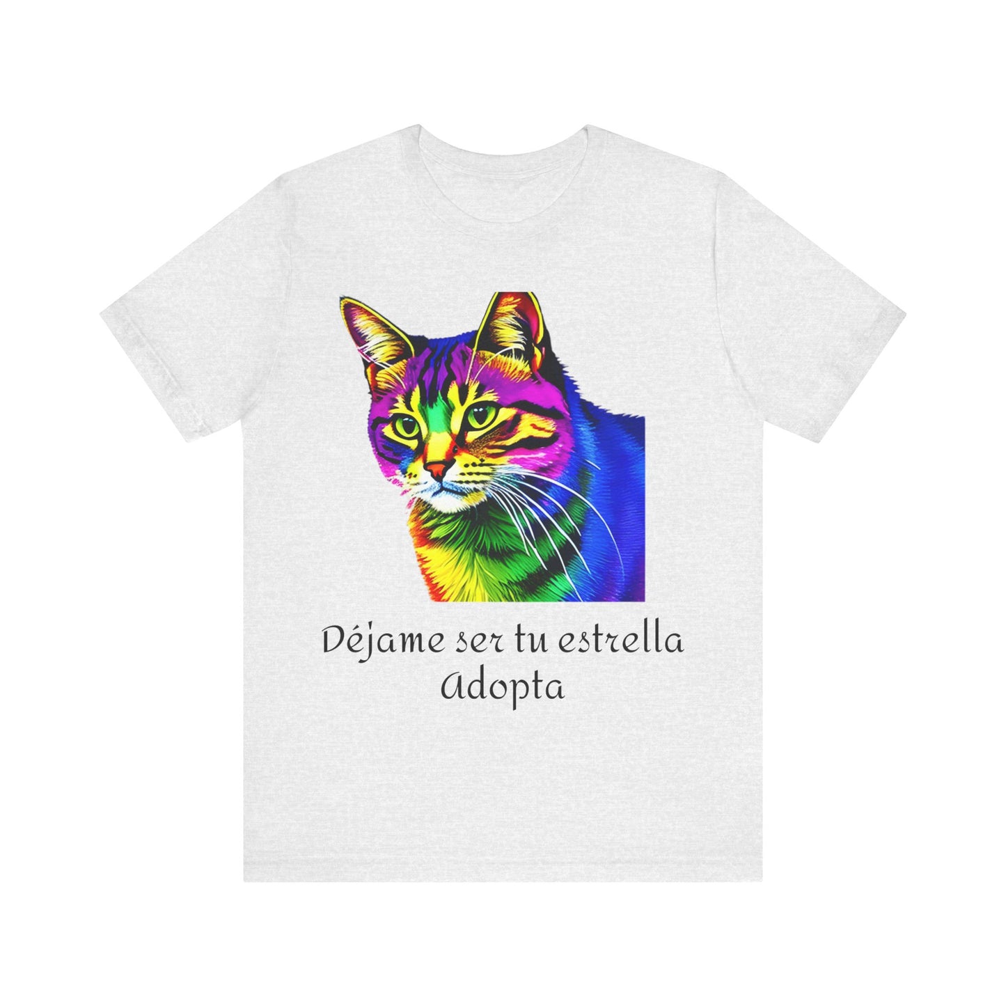 Déjame ser tu estrella - Camiseta Gato - Adopta