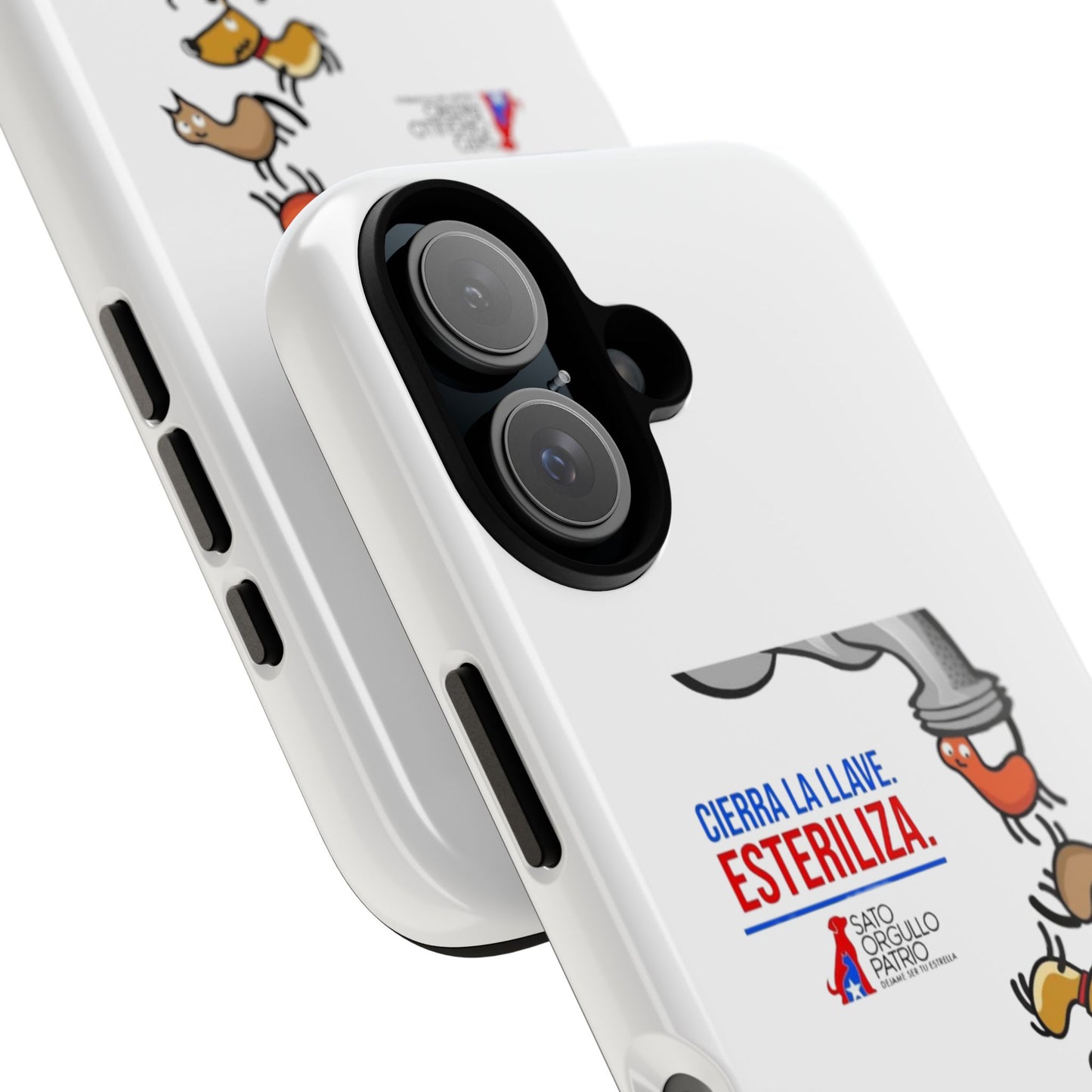 Cute Animal Phone Case, Funny Pet Gadget Gift, Quirky Phone Cover, Animal Lover Accessory, Fun Birthday Present