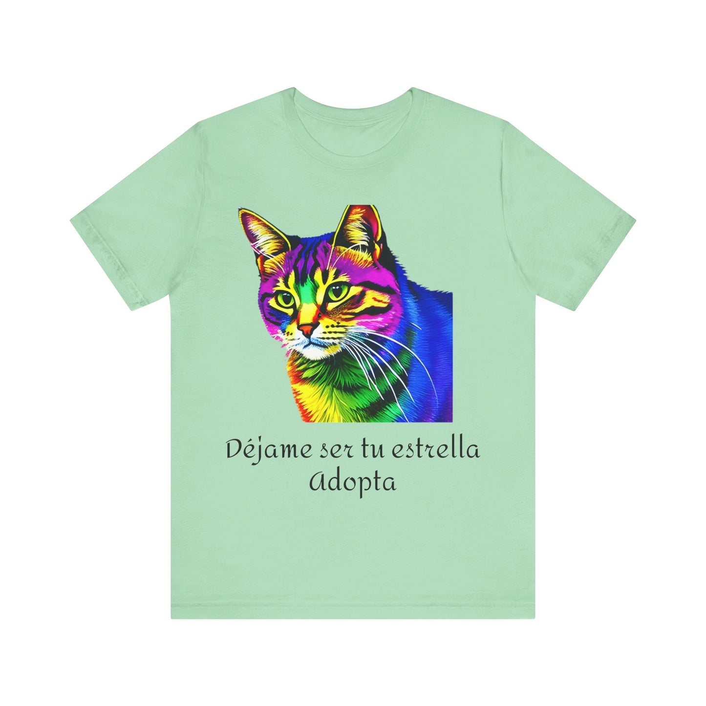 Déjame ser tu estrella - Camiseta Gato - Adopta