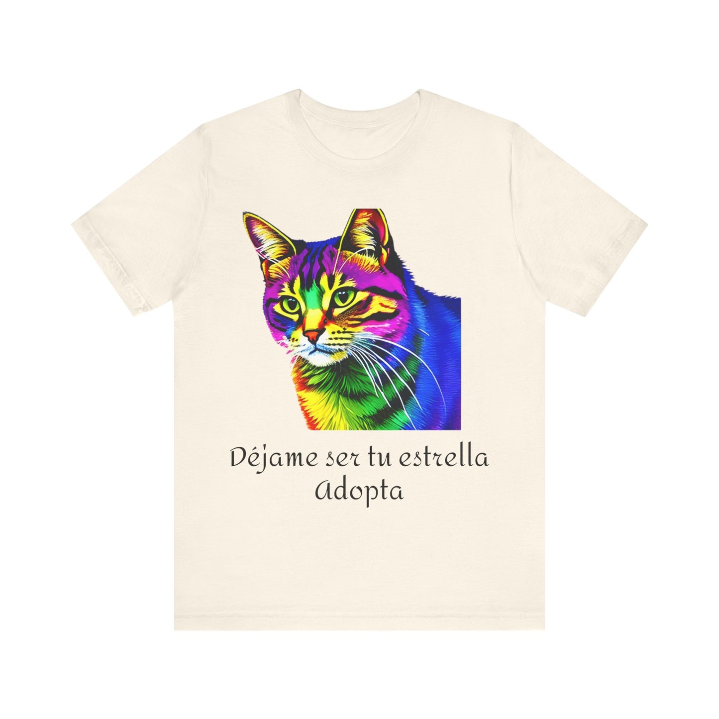 Déjame ser tu estrella - Camiseta Gato - Adopta