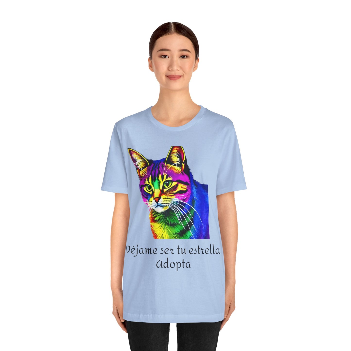 Déjame ser tu estrella - Camiseta Gato - Adopta