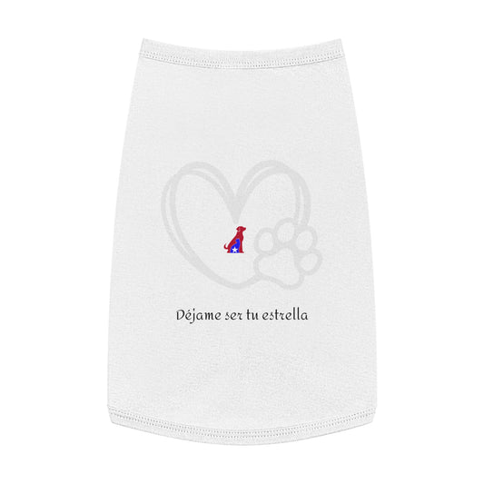 Déjame ser tu estrella - Camiseta para mascotas