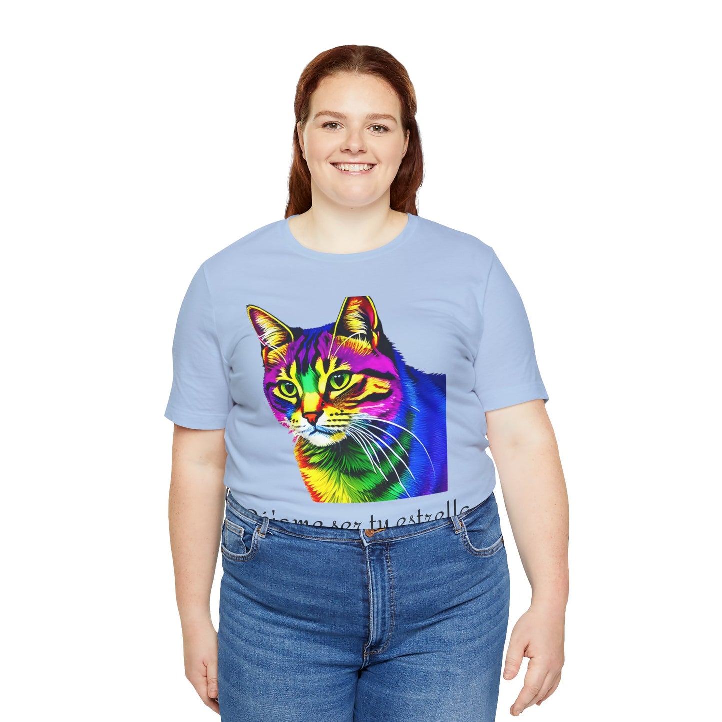 Déjame ser tu estrella - Camiseta Gato - Adopta