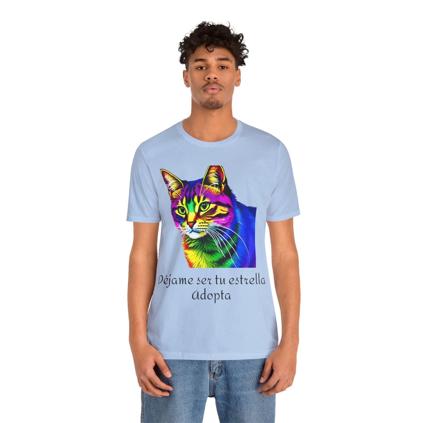 Déjame ser tu estrella - Camiseta Gato - Adopta