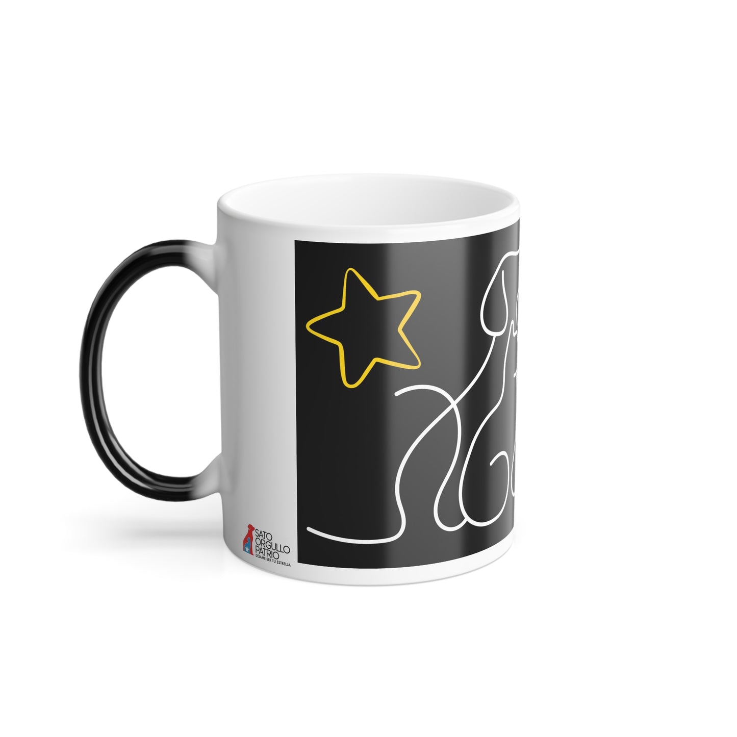 Color Morphing Mug, 11oz Dejame ser tu estrella