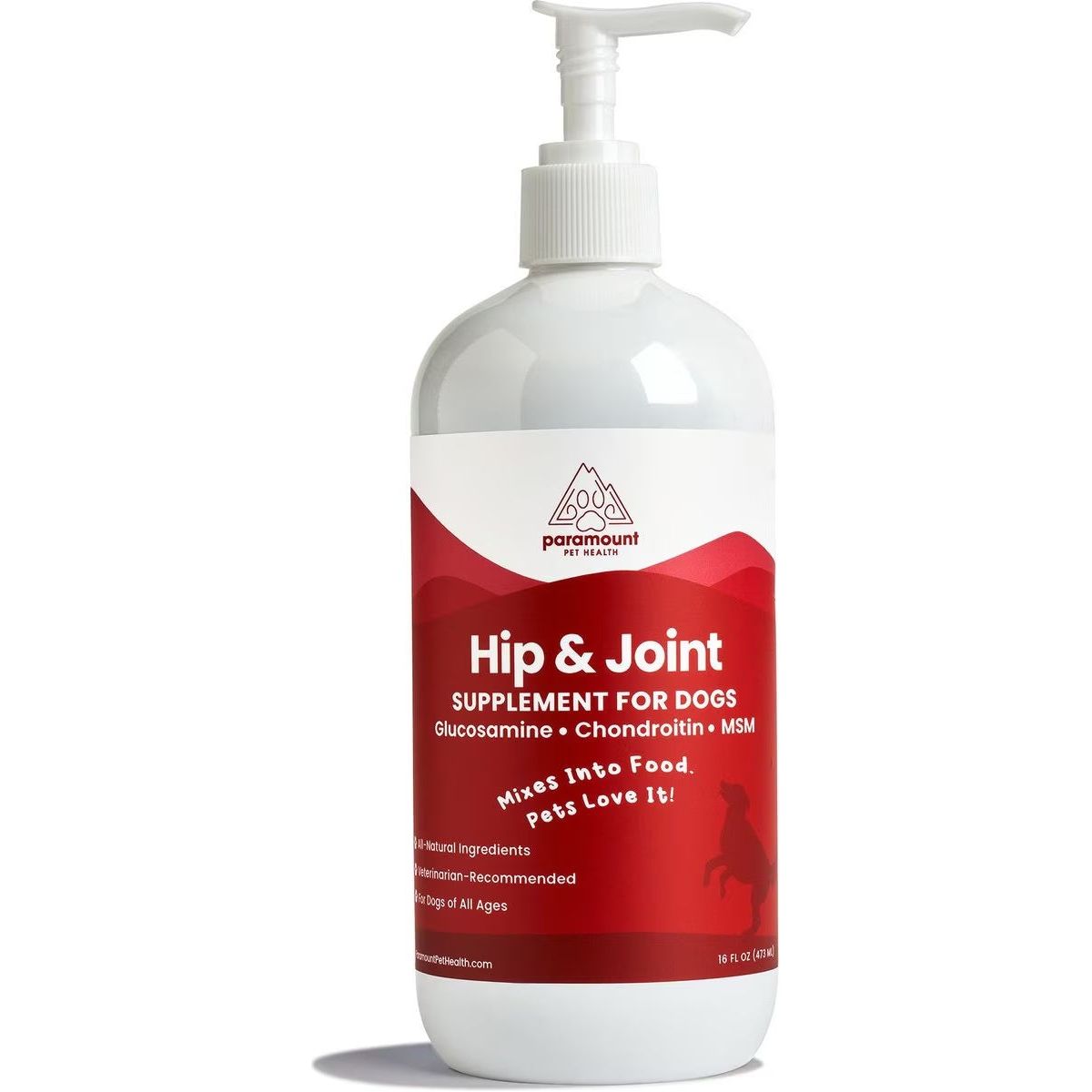 Paramount Pet Health Liquid Hip & Joint Supplement for Dogs