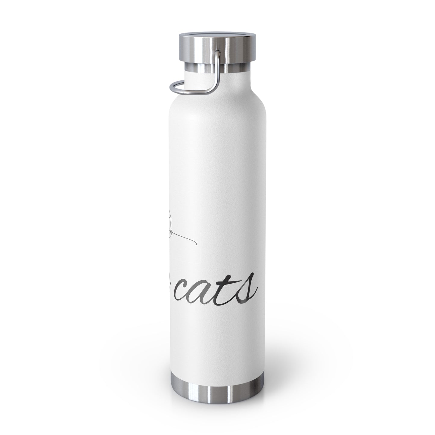 I Love Cats - Botella de 22oz