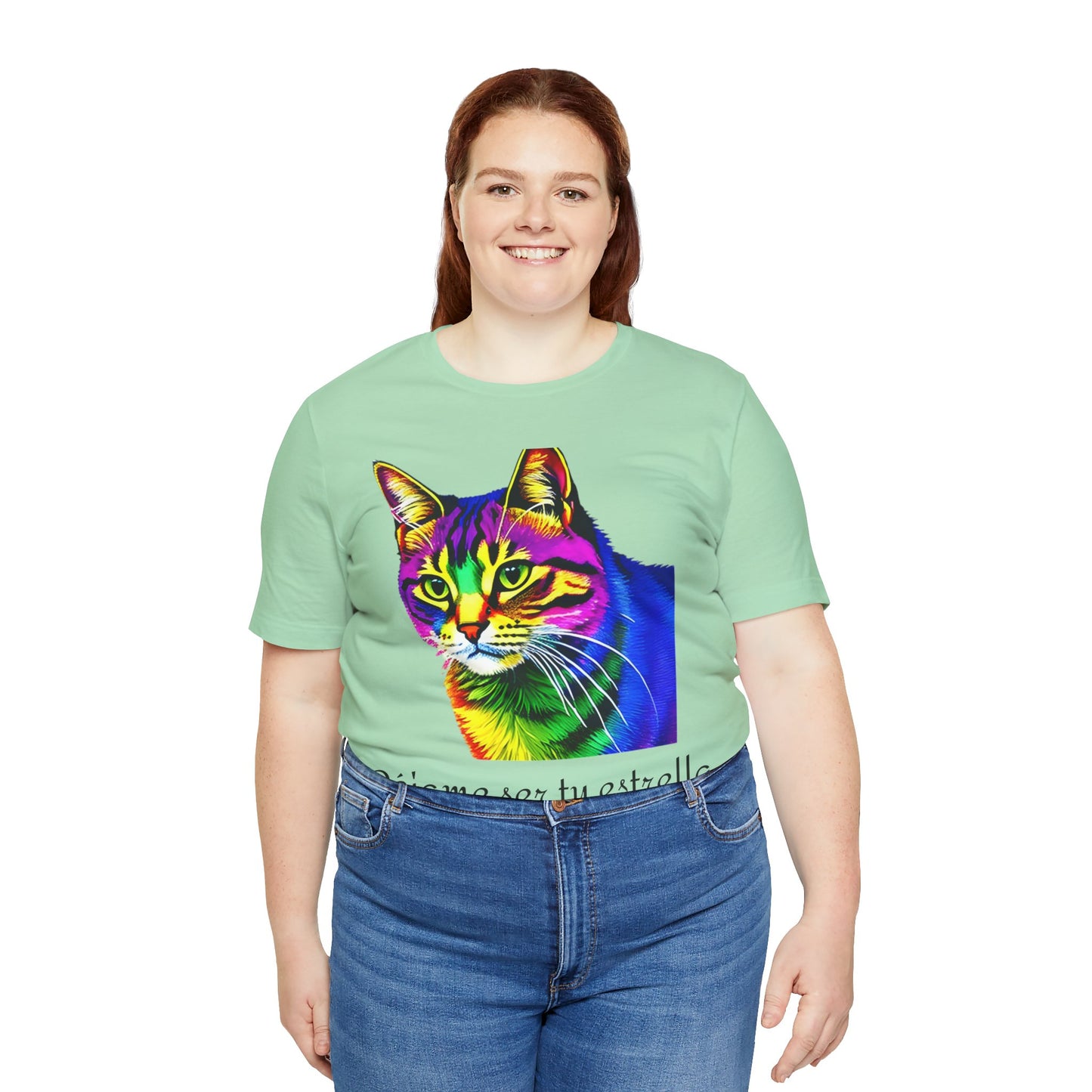 Déjame ser tu estrella - Camiseta Gato - Adopta