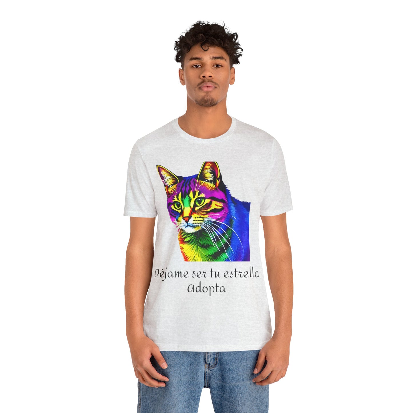 Déjame ser tu estrella - Camiseta Gato - Adopta