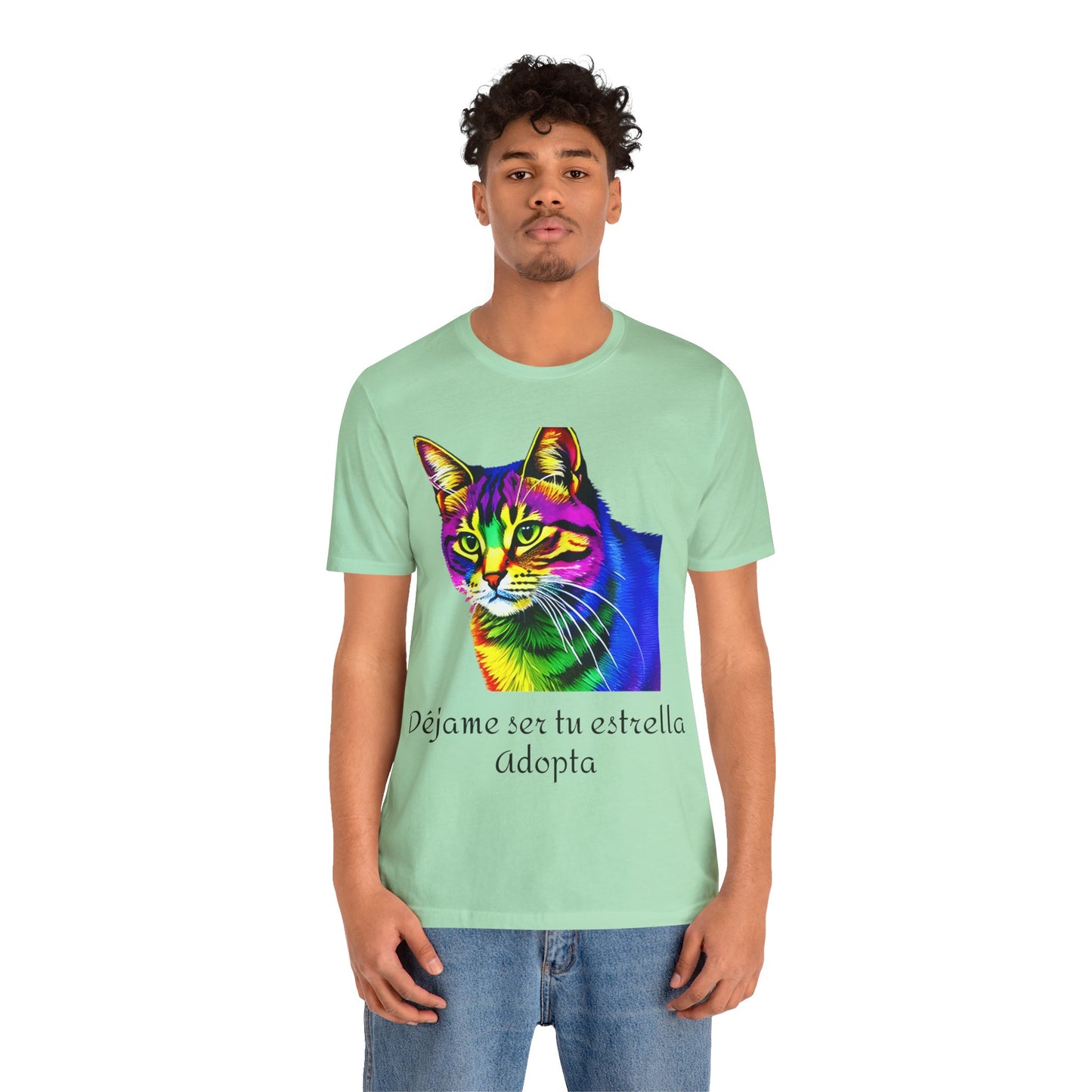 Déjame ser tu estrella - Camiseta Gato - Adopta