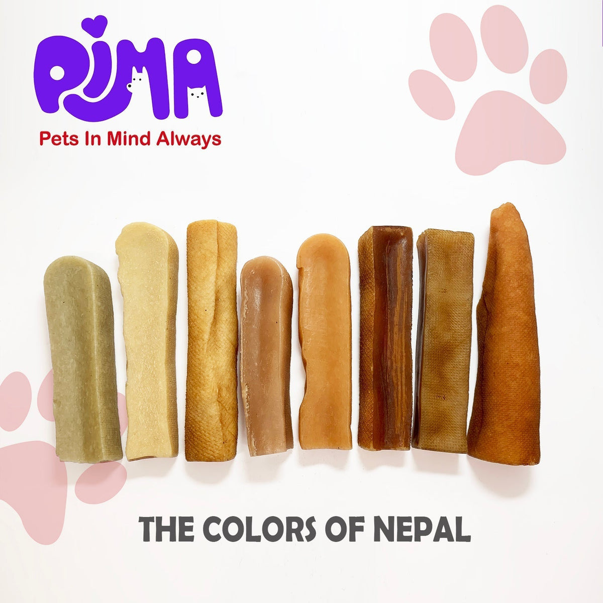 PIMA Canine Himalayan Cheese Chews — 1 lb Bag