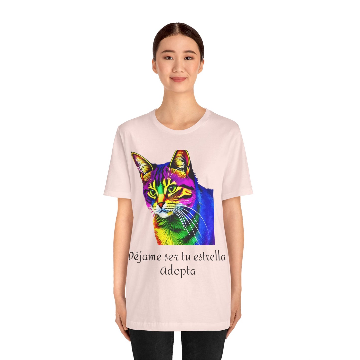 Déjame ser tu estrella - Camiseta Gato - Adopta