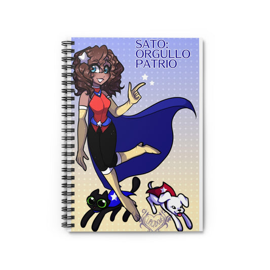 Manga - Libreta con niña y animalitos