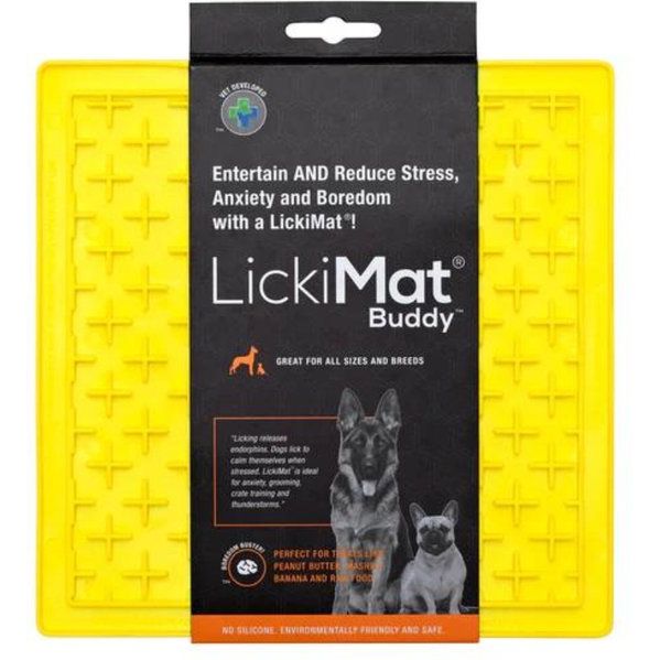 LickiMat Classic Buddy Slow Feeder Lick Mat for Dogs