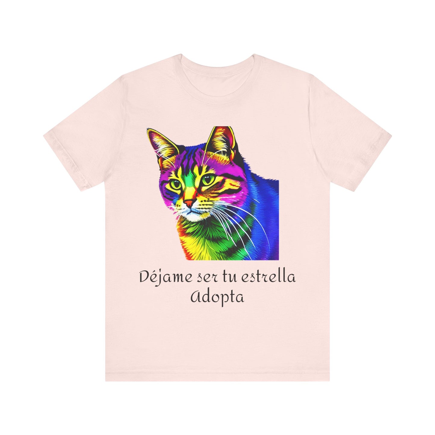 Déjame ser tu estrella - Camiseta Gato - Adopta