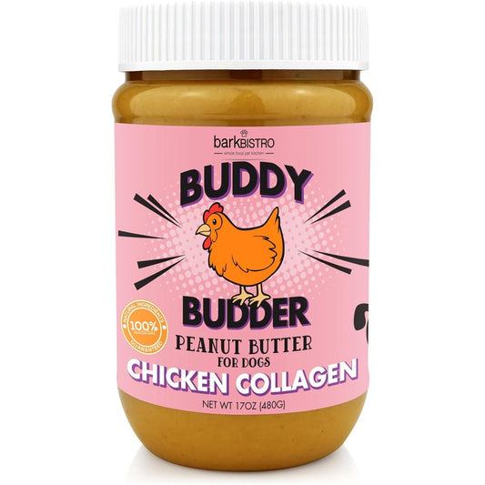 Bark Bistro Chicken Collagen Buddy Budder 17oz jar
