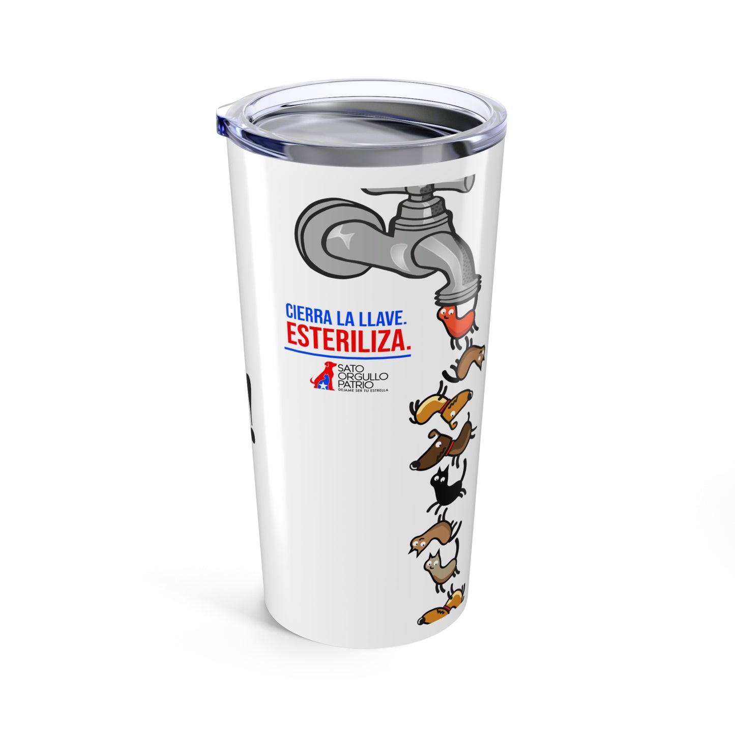 Cierra la Llave Coñioo Tumbler