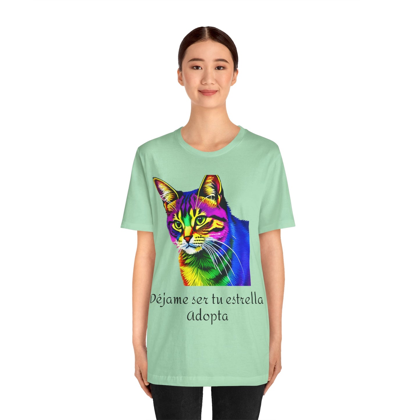 Déjame ser tu estrella - Camiseta Gato - Adopta