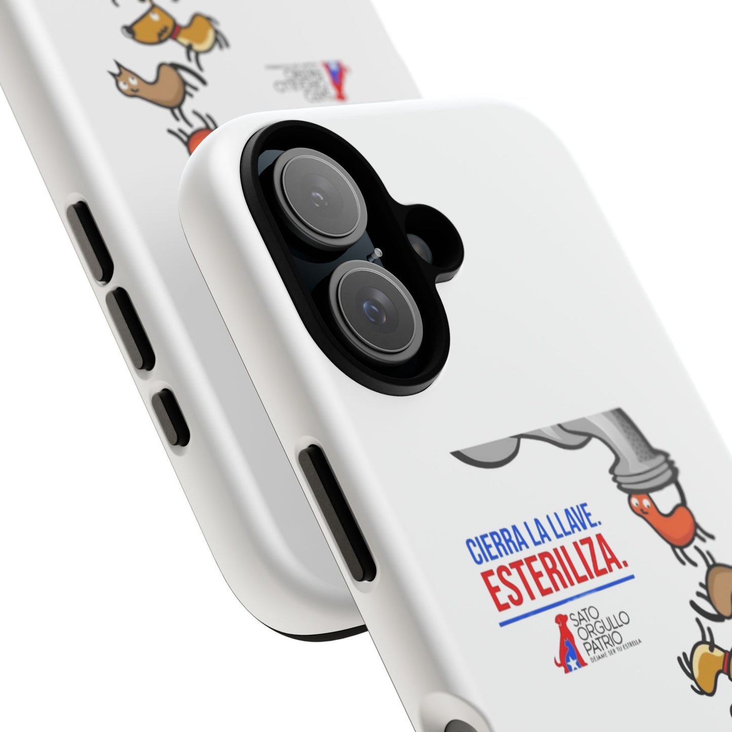 Cute Animal Phone Case, Funny Pet Gadget Gift, Quirky Phone Cover, Animal Lover Accessory, Fun Birthday Present