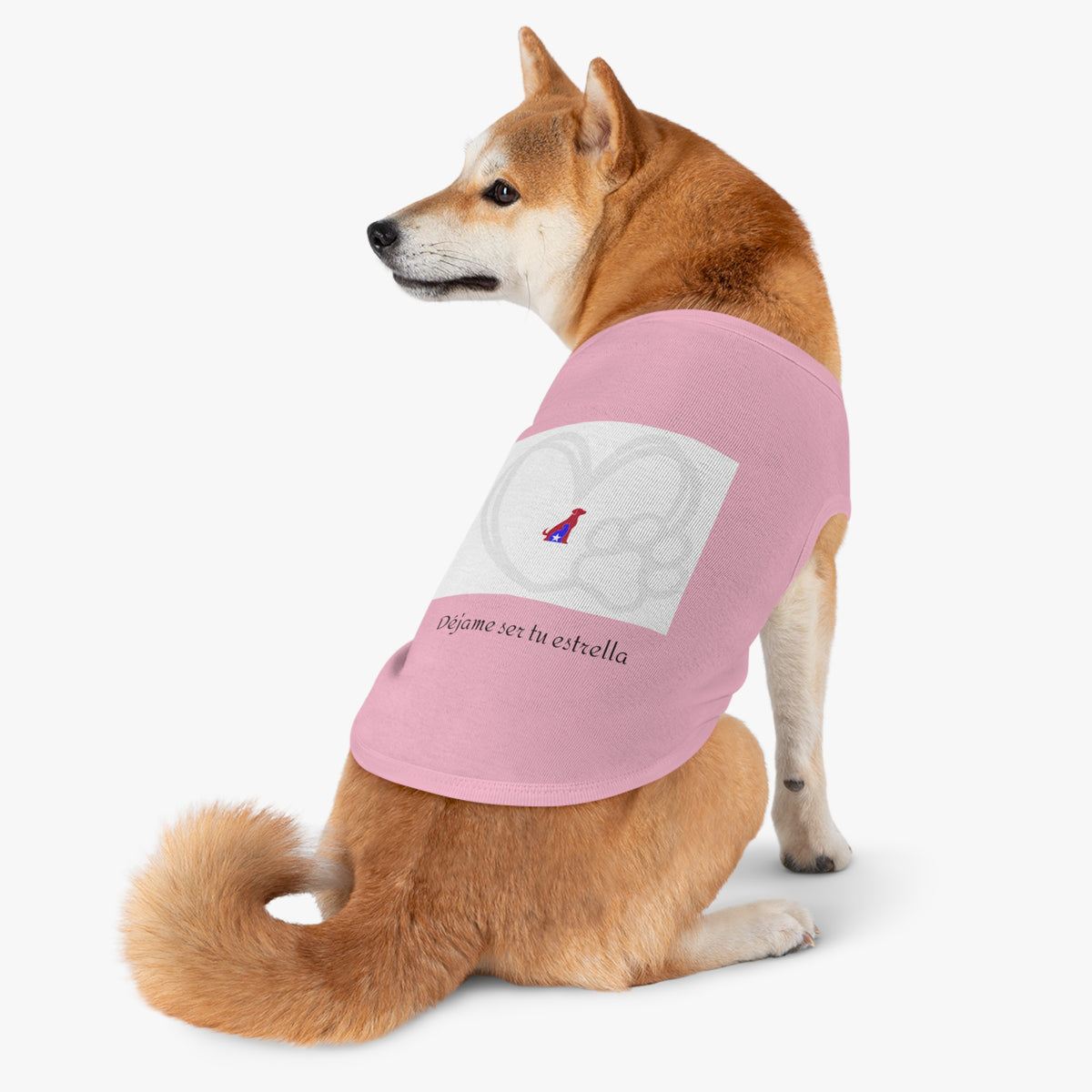 Déjame ser tu estrella - Camiseta para mascotas