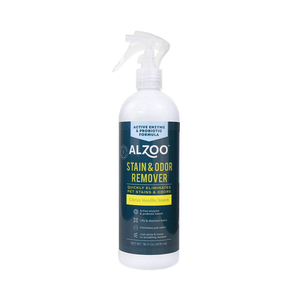 ALZOO Stain & Odor Remover Spray — Citrus Vanilla
