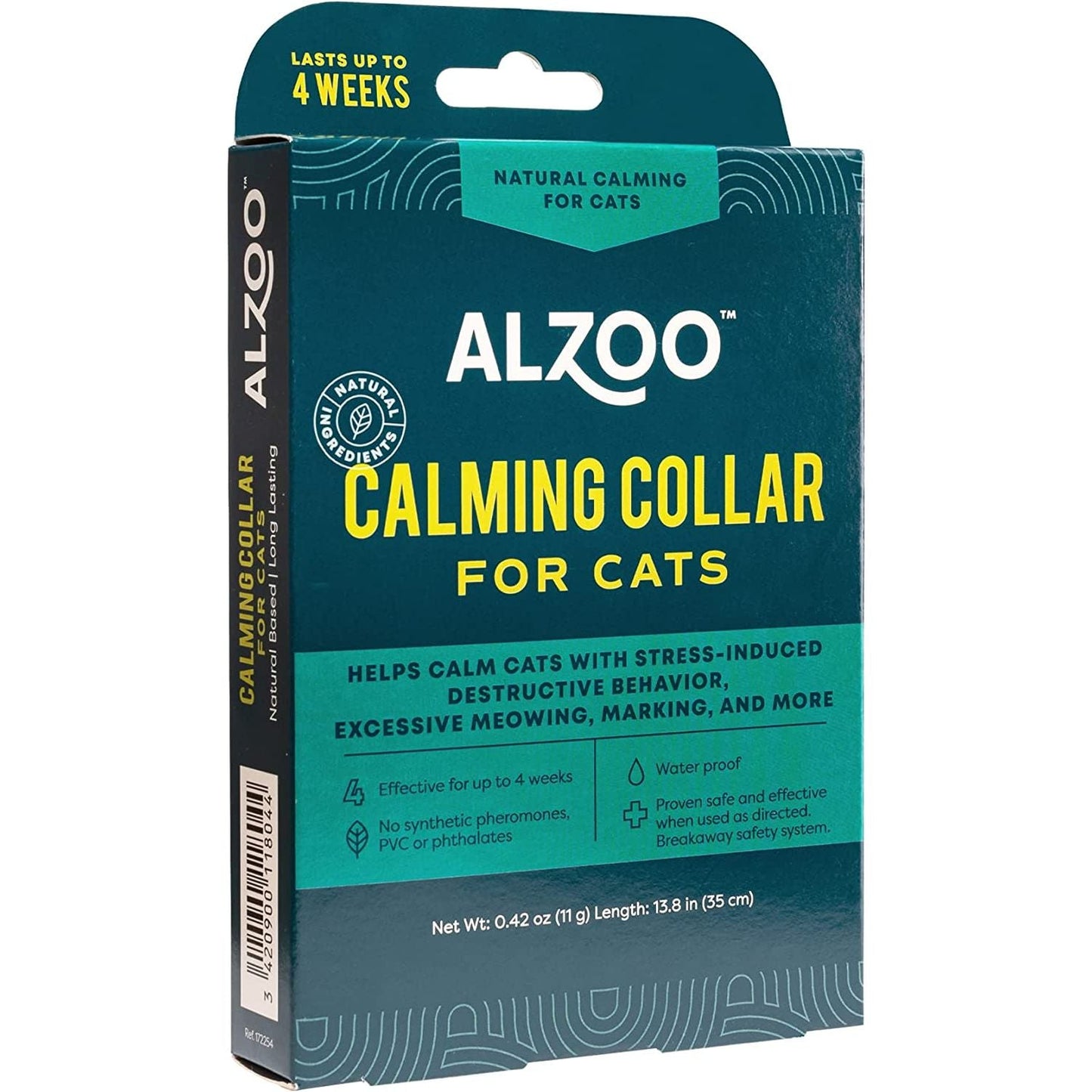 ALZOO All-Natural Calming Collar for Cats