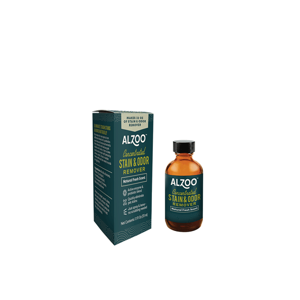 ALZOO Concentrated Enzyme-Based Sustainable Stain & Odor Remover Liquid Refill 1.1 oz