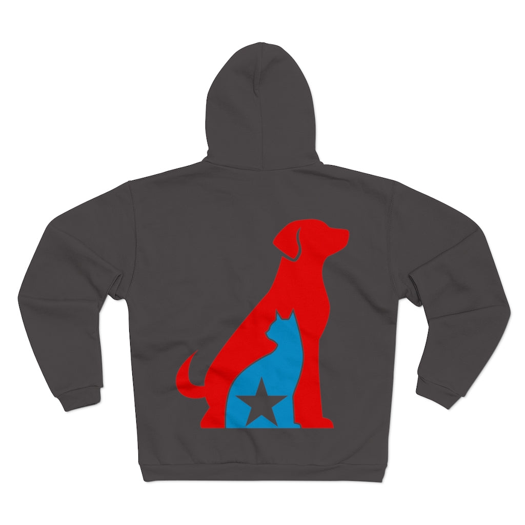 Sato: Orgullo Patrio Unisex Hooded Zip Sweatshirt