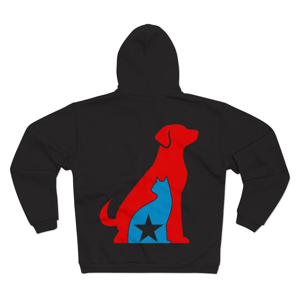 Sato: Orgullo Patrio Unisex Hooded Zip Sweatshirt