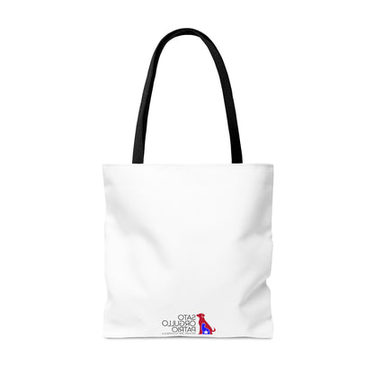 Manga - Tote Bag - Perro y bandera