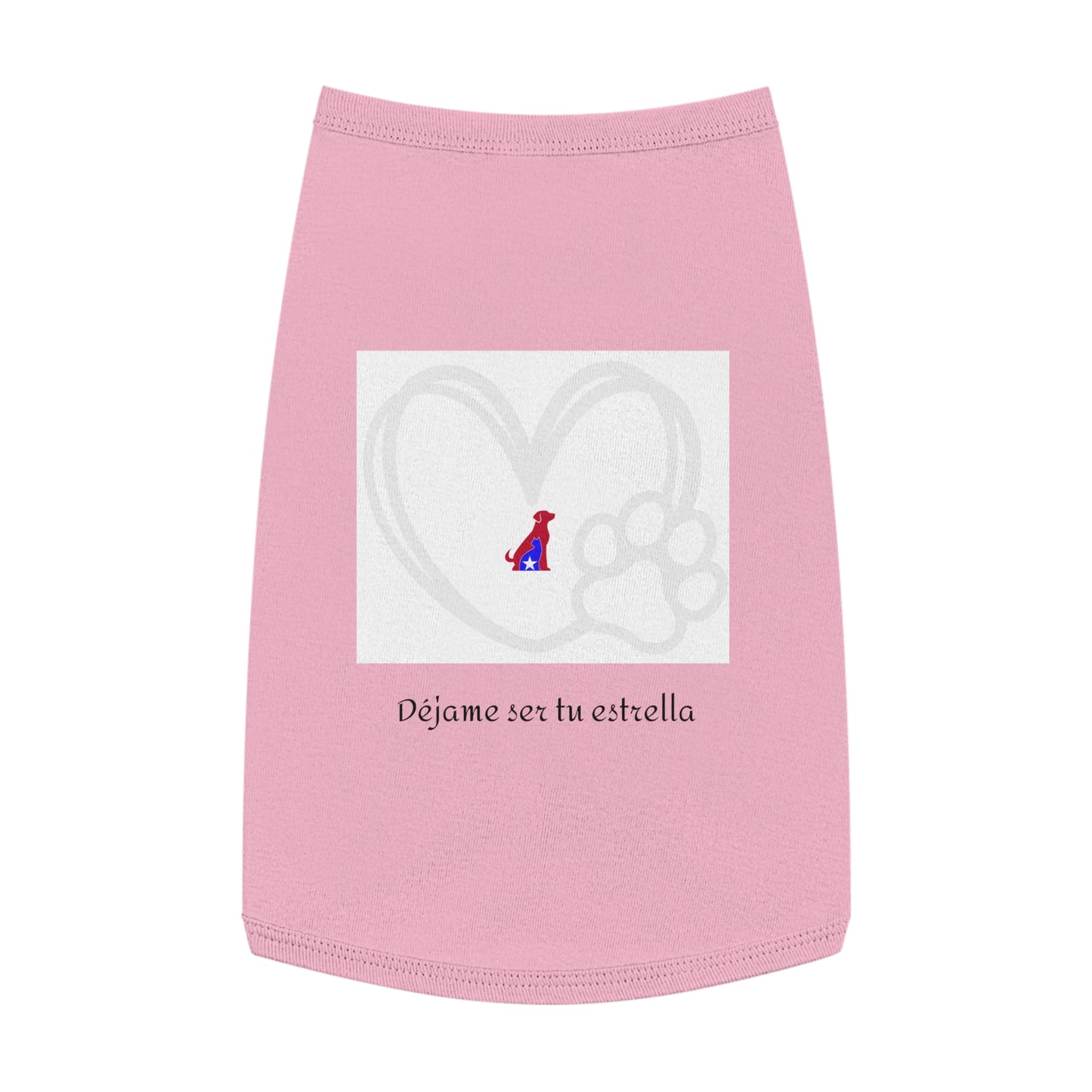 Déjame ser tu estrella - Camiseta para mascotas