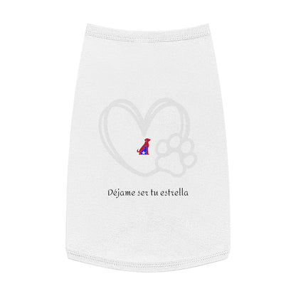 Déjame ser tu estrella - Camiseta para mascotas