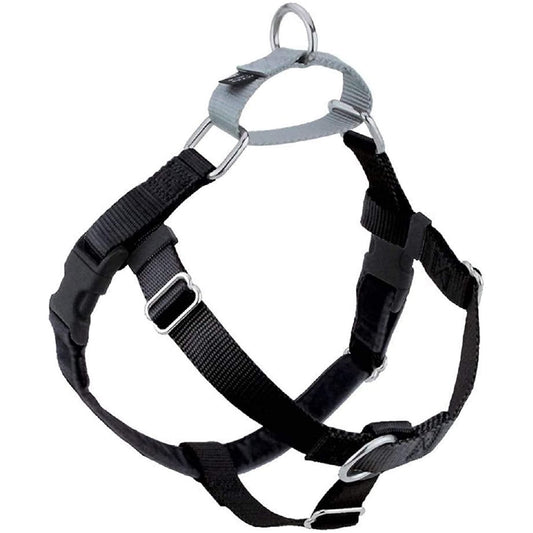Freedom No-Pull Dog Harness — Black