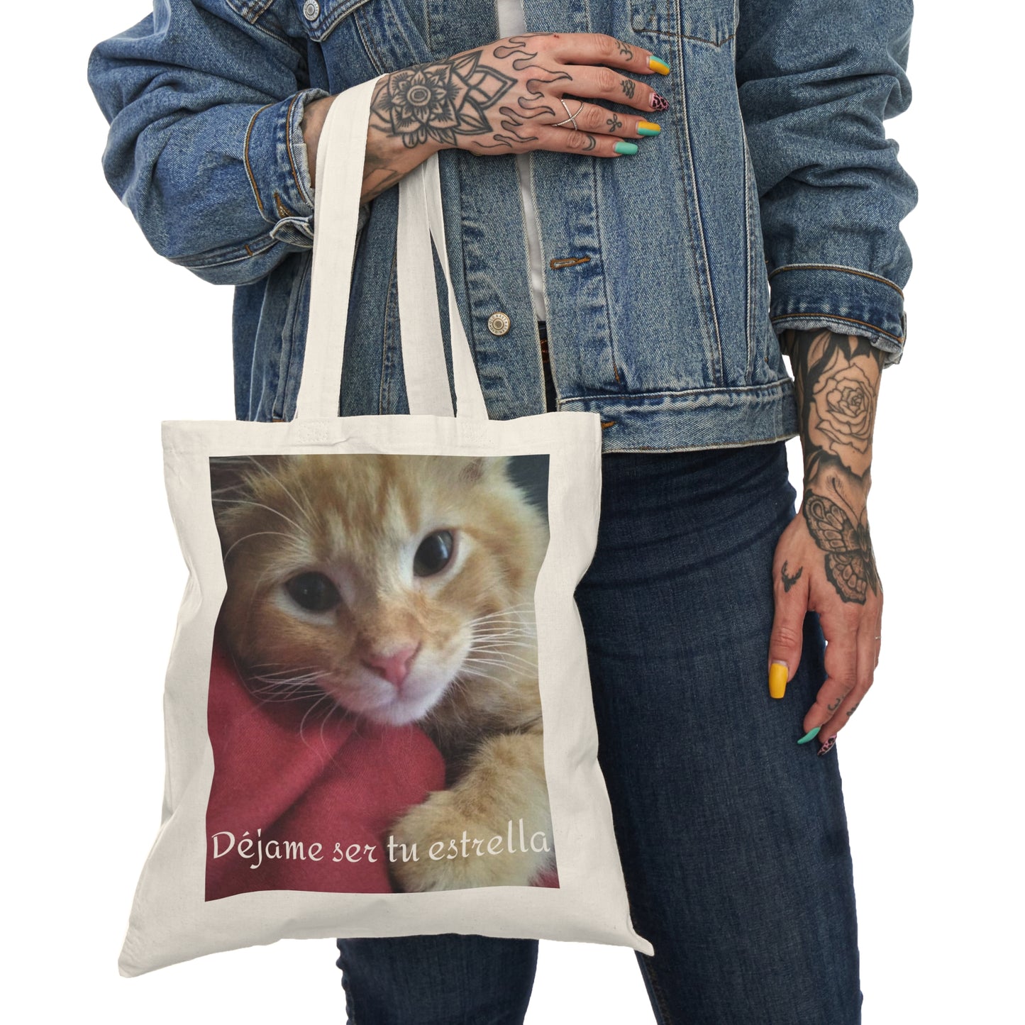 Déjame ser tu estrella - Bolso Tote de Gatito