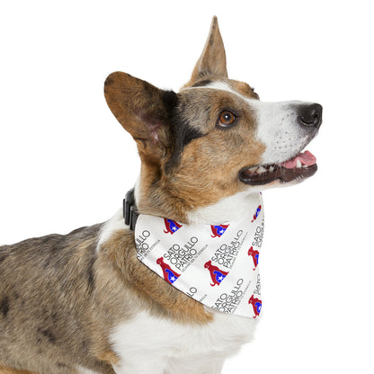 Sato Orgullo Patrio - Bandana para mascotas con logos