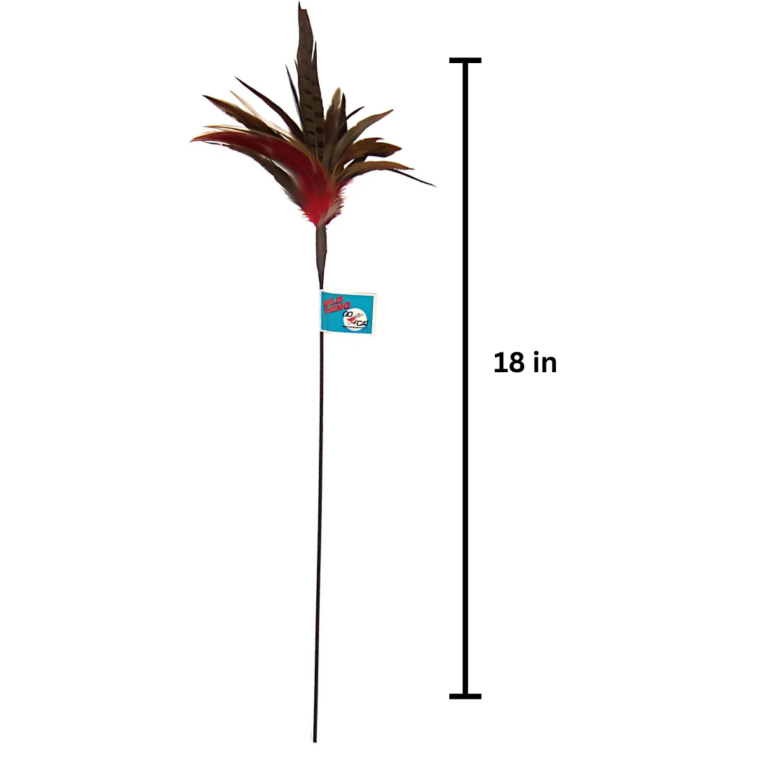 Go Cat Da Wild Thing 18" Cat Wand Toy