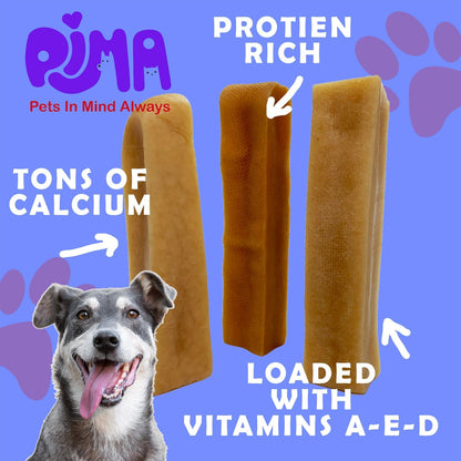 PIMA Canine Himalayan Cheese Chews — Mixed Large, 9.9 oz (3 Pack, Dogs Under 65 lbs)