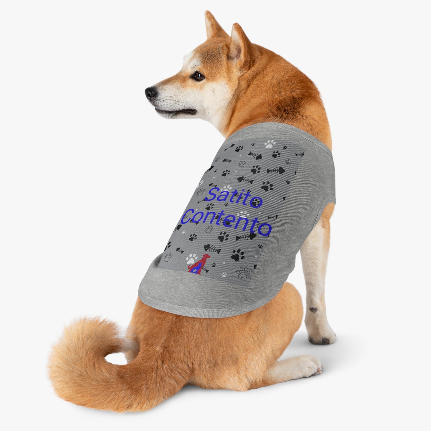 Sato Orgullo Patrio - Camisilla para mascota - Satito Contento