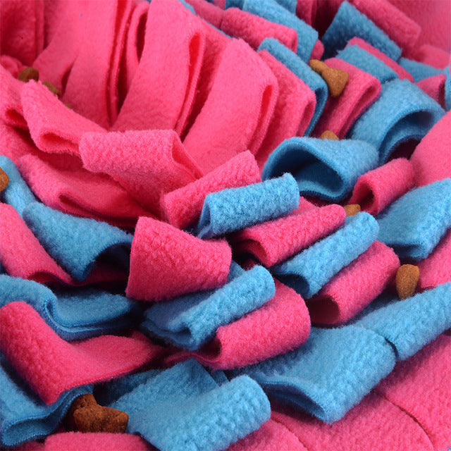 WOOZAPET Snuffle Mat — Interactive Slow Feeder & Enrichment Mat for Dogs