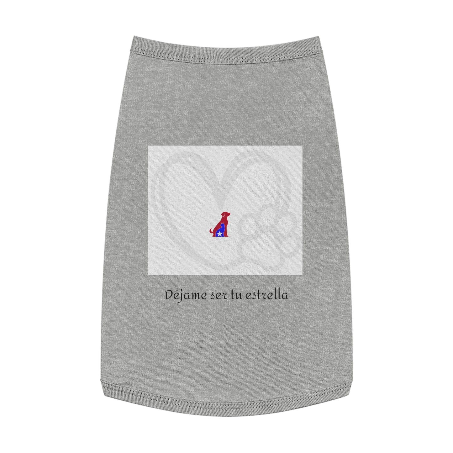 Déjame ser tu estrella - Camiseta para mascotas