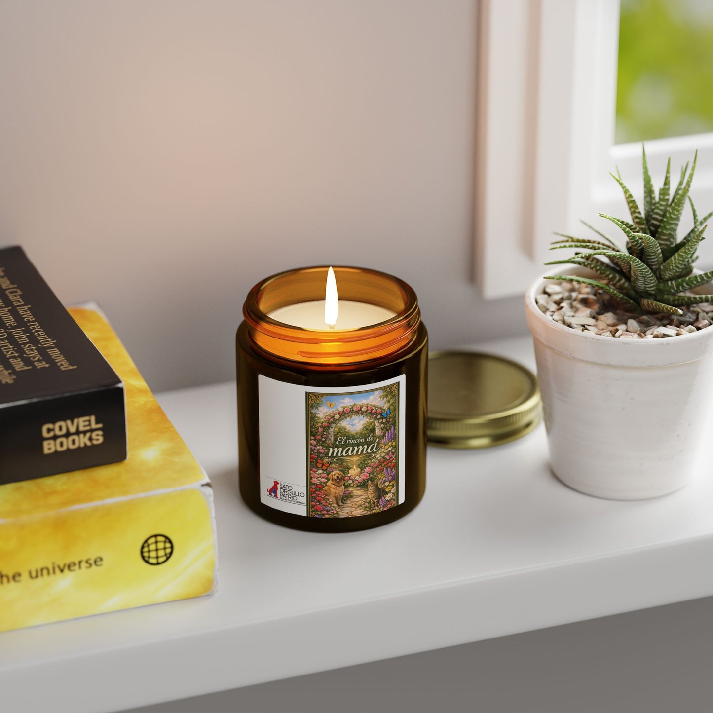 Scented Candles, Coconut Apricot Wax (4oz, 9oz)