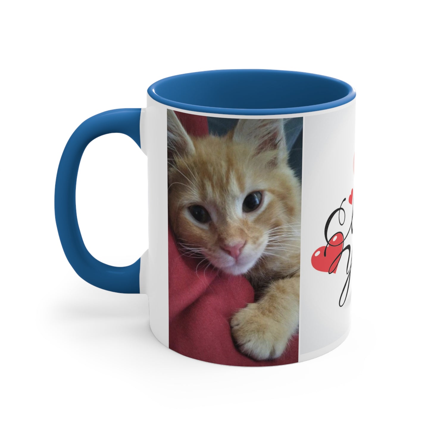 Sato Orgullo Patrio -  Gatos de San Valentín (Taza de 11oz)