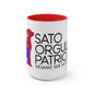 Sato Orgullo Patrio - Taza de 15oz y 20oz