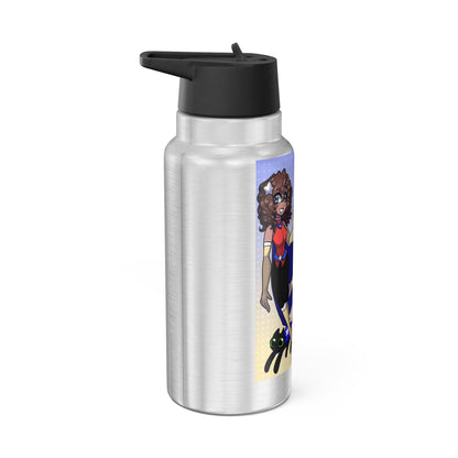 Manga - Tumbler de 32oz - Niña con animalitos