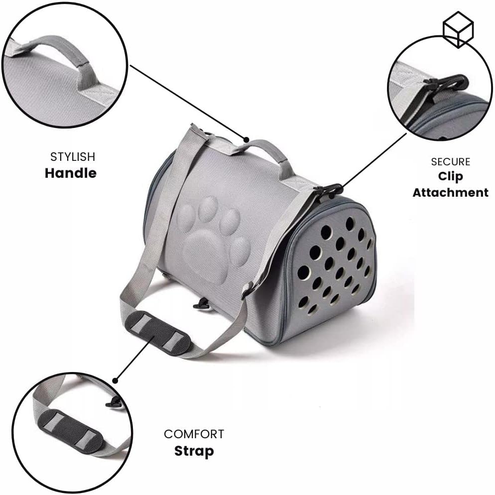 WOOZAPET Travel Pet Carrier for Dogs & Cats