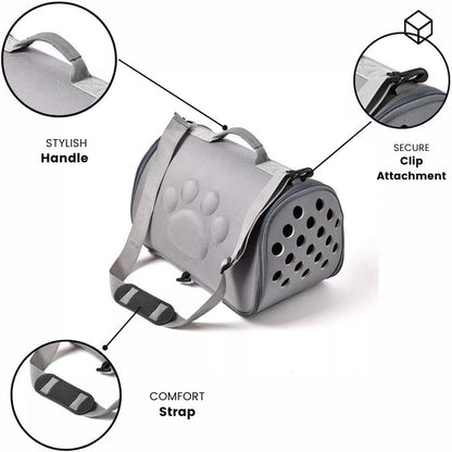 WOOZAPET Travel Pet Carrier for Dogs & Cats