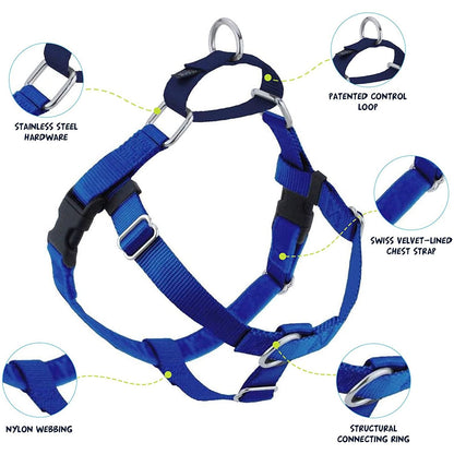 Freedom No-Pull Dog Harness — Royal Blue