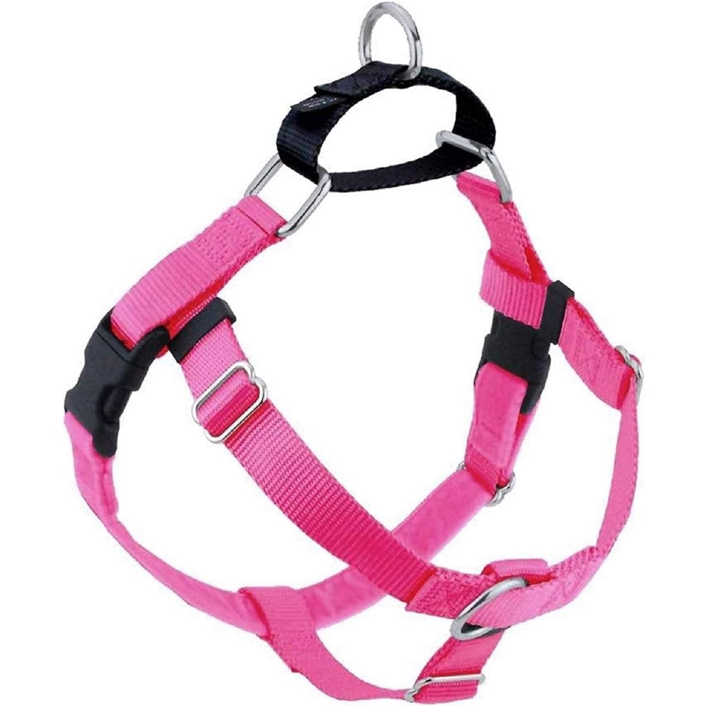 Freedom No-Pull Dog Harness — Hot Pink