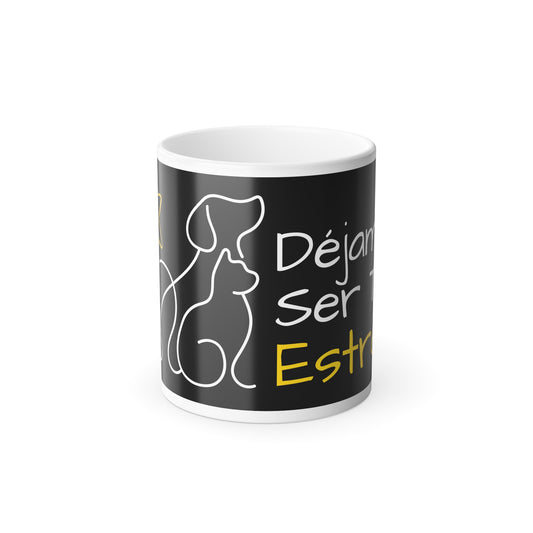 Color Morphing Mug, 11oz Dejame ser tu estrella