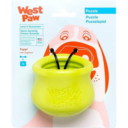 West Paw Zogoflex Toppl Treat Dispensing Puzzle Toy — Small